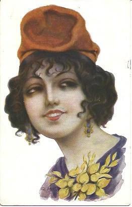 POSTAL A3050: Catalana, por Mir