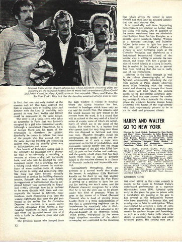 LAMINA 34707: Michael Caine en Harry and Walter go to New York