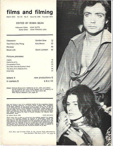 LAMINA 34666: Udo Kier y Corinne Clery en Historia de O