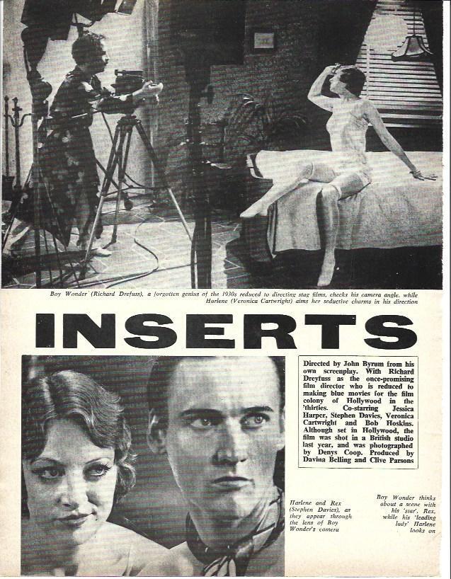 LAMINA 34670: Jessica Harper y Stephen Davies en Inserts