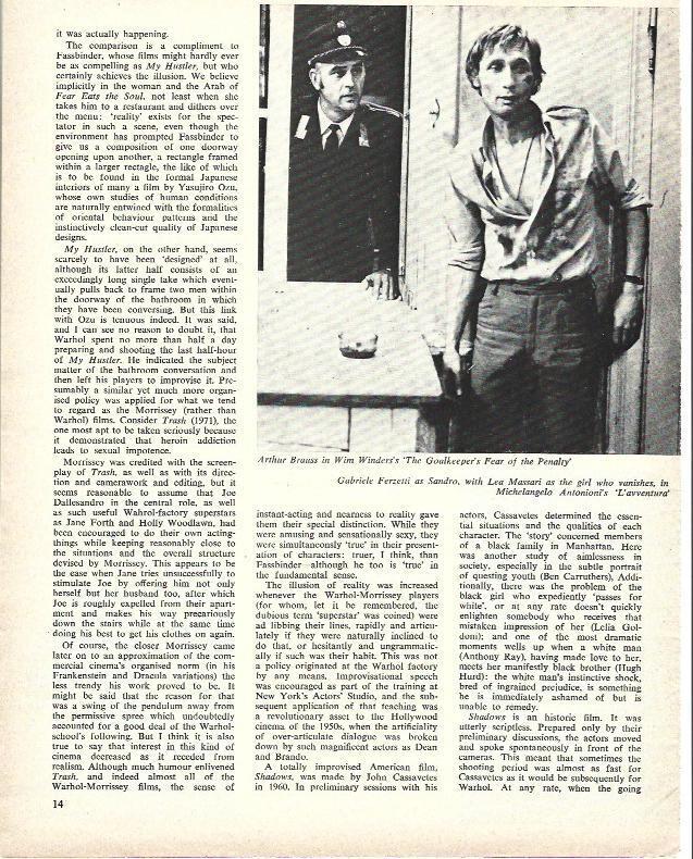 LAMINA 34672: Arthur Brauss en The Goalkeeper's Fear of the Penalty