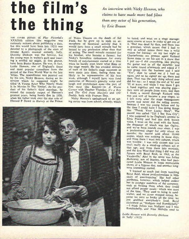 LAMINA 34674: Leslie Henson y Dorothy Dickson en Sally