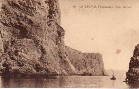 POSTAL PV03677: La Escala, Papananses i Mila - Donas