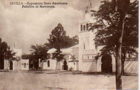 POSTAL PV03703: Sevilla. Exposicion Ibero Americana Pabellon de Marruecos