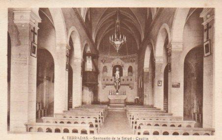 POSTAL PV03695: Terradas, Capilla del Santuario de la Salud