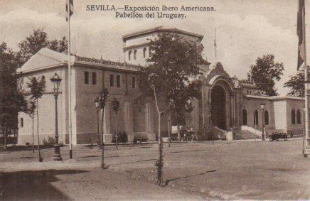 POSTAL PV03627: Sevilla. Exposicion Ibero Americana Pabellon del Uruguay 