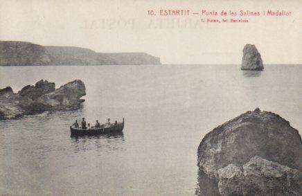 POSTAL PV03619: Punta de les Salines i Madaliot, Estartit