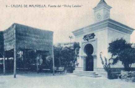 POSTAL PV03617: Fuente del Vichy Catalan, Caldas de Malavella