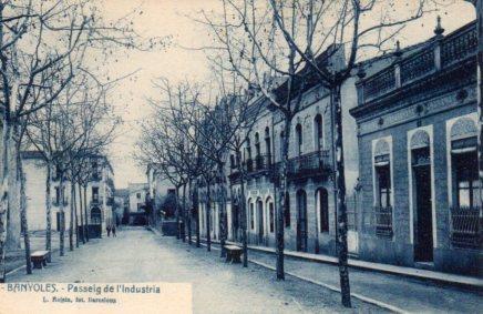 POSTAL PV03647: Passeig de l'Industria a Banyoles