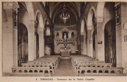 POSTAL PV03636: Capella del Santuari de la Salut, Terradas