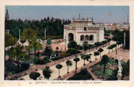POSTAL PV03774: Sevilla. Exposicion Ibero Americana Plaza de America