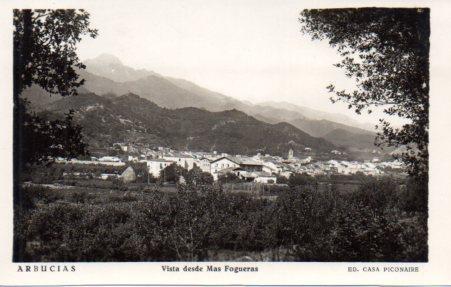 POSTAL PV03796: Arbucias vista desde Mas Fogueras
