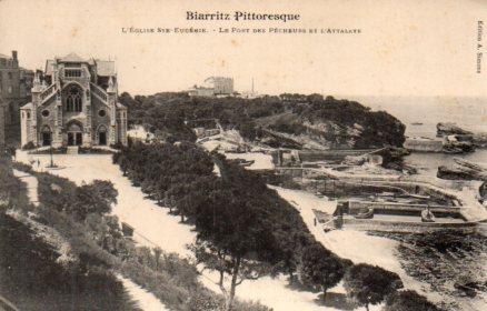 POSTAL PV03762: L'Eglise St-Eugenie, Biarritz