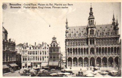 POSTAL PV03730: Bruxelles, Maison du Roi Grand Place