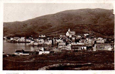POSTAL PV03758: Cadaques vista parcial