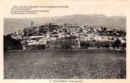 POSTAL PV03757: Puigcerda vista general