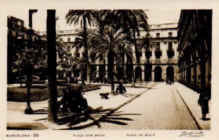 POSTAL PV03756: Plaça d'en Macia, Barcelona