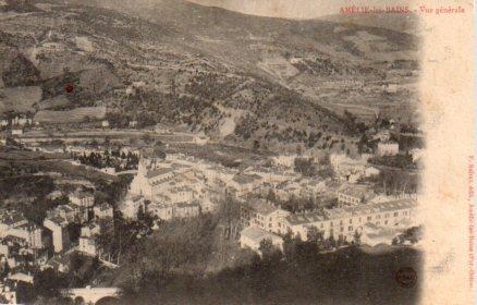 POSTAL PV03742: Amelie-les-Bains, Vue generale