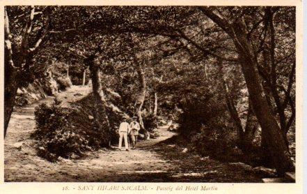 POSTAL PV03610: Passeig del Hotel Martin, Sant Hilari Sacalm