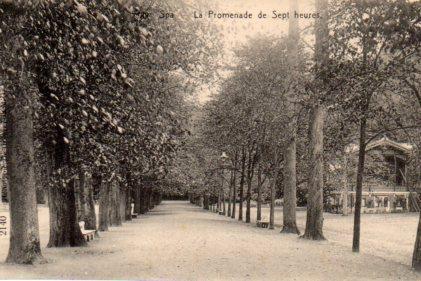 POSTAL PV03481: La Promenade de Sept heures, Spa