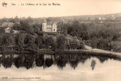 POSTAL PV03478: Le Chateau et le Lac de Warfaz