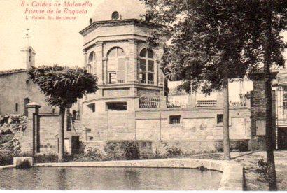 POSTAL PV03473: Fuente de la Roqueta, Caldas de Malavella