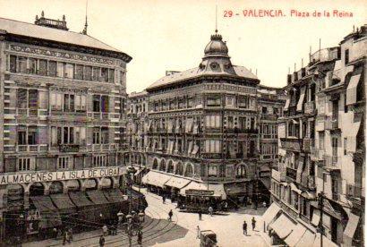POSTAL PV03465: Plaza de la Reina, Valencia