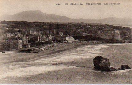 POSTAL PV03500: Vue generale, Biarritz