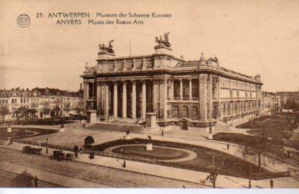 POSTAL PV03490: Musee des Beaux Arts, Anvers