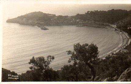 POSTAL PV03485: Vista aerea del Puerto de Soller, Mallorca