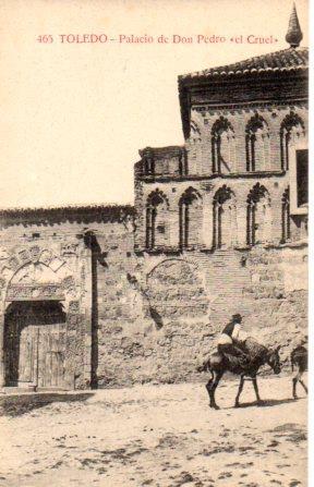 POSTAL PV03423: Palacio de Don Pedro el Cruel en Toledo