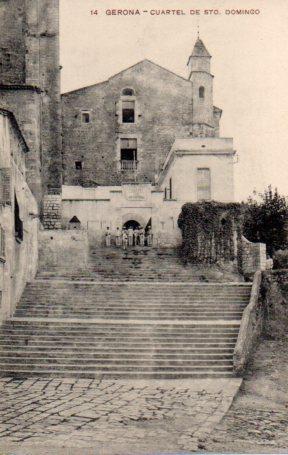 POSTAL PV03433: Cuartel de St. Domingo en Gerona
