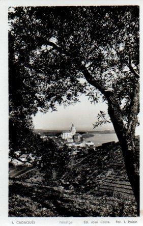 POSTAL PV03456: Paisatge en Cadaques