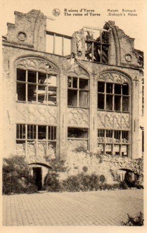 POSTAL PV03440: Ypres, Maison Blebuyck