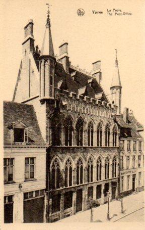 POSTAL PV03437: La Poste en Ypres