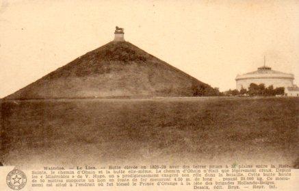 POSTAL PV03509: Le Lion, Waterloo
