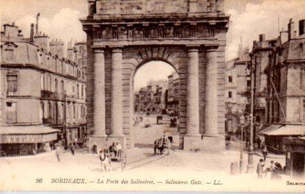 POSTAL PV03570: La Porte des Salinieres, Bordeaux