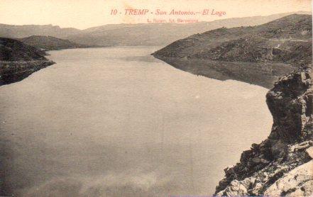 POSTAL PV03587: Lago de San Antonio en Tremp