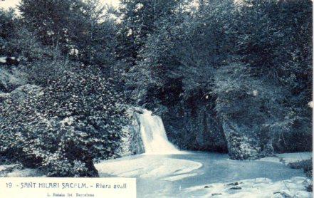 POSTAL PV03608: Riera Avall, Sant Hilari Sacalm