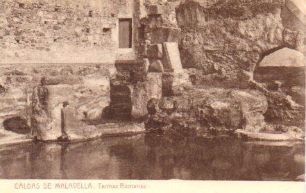 POSTAL PV03603: Termas Romanas en Caldas de Malavella