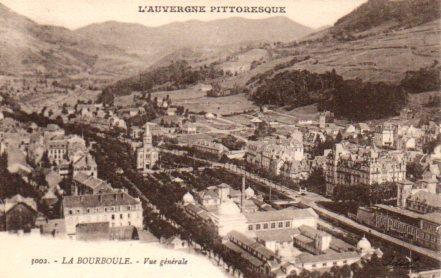POSTAL PV03586: La Bourboule vue generale