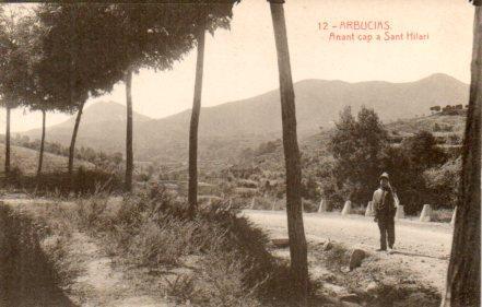 POSTAL PV03559: Anant cap a Sant Hilari, Arbucias