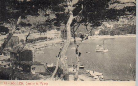 POSTAL PV03530: Caserio del Puerto en Soller