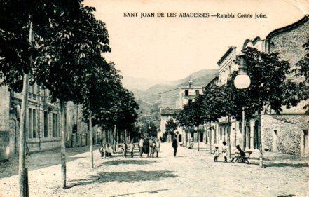 POSTAL PV03556: Ramba Comte Jofre, Sant Joan de les Abadeses