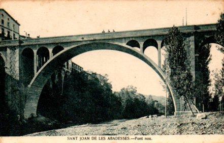 POSTAL PV03555: Pont Nou de Sant Joan de les Abadeses