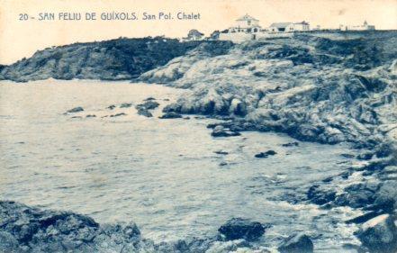 POSTAL PV03549: Chalet San Pol en San Feliu de Guixols