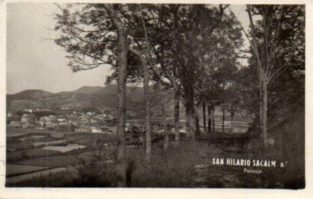 POSTAL PV03542: Paisaje de San Hilario Sacalm