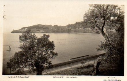 POSTAL PV03539: Soller vista parcial del puerto