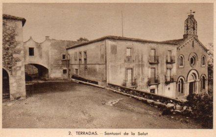 POSTAL PV03537: Santuari de la Salut, Terradas