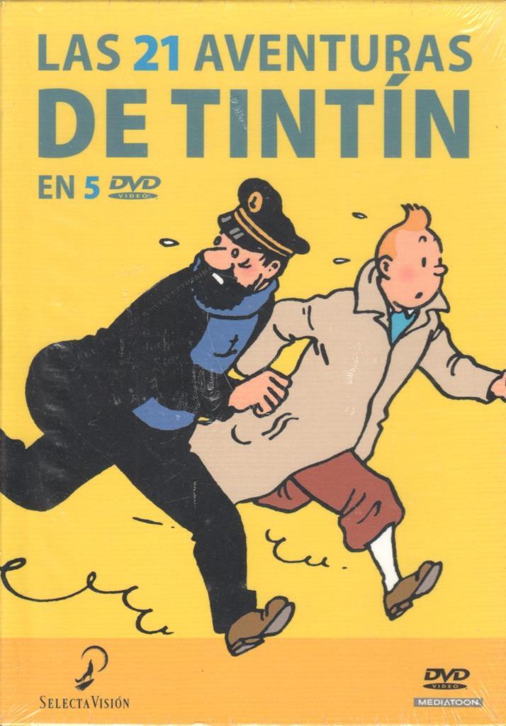 Triple DVD Cine: Las 21 aventuras de Tintin